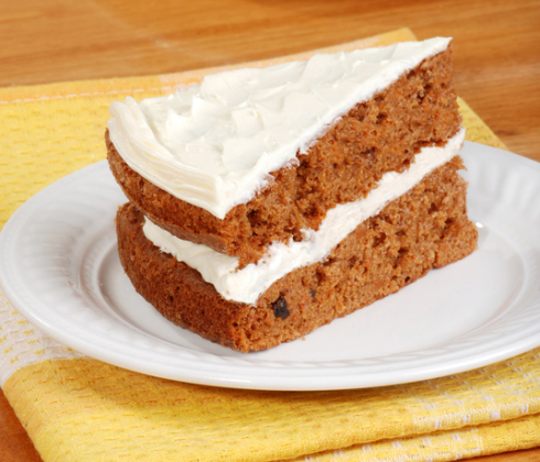 CREAM CHEESE FROSTED CARROT CAKE