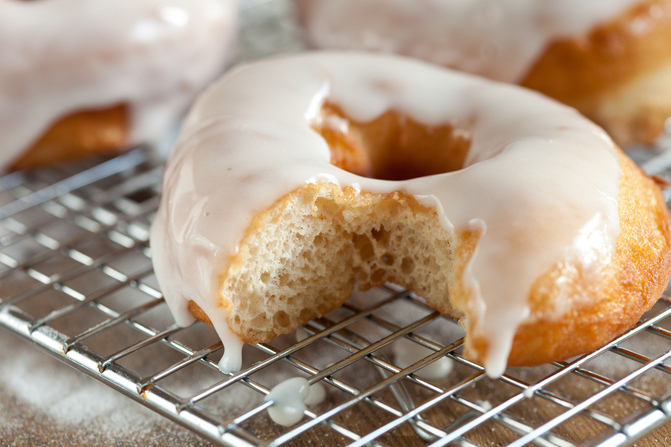 Vanilla Glazed Doughnut