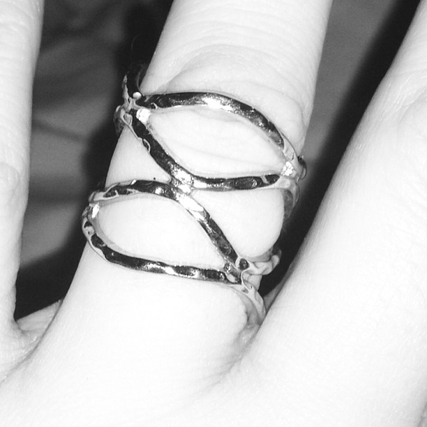 New ring #jewellery #silver #love #pretty